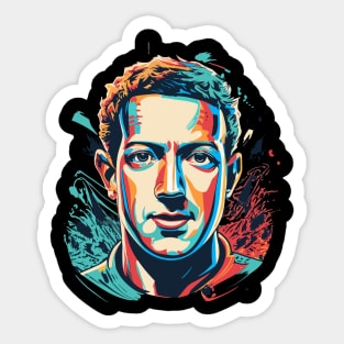 Mark Zuckerberg Sticker